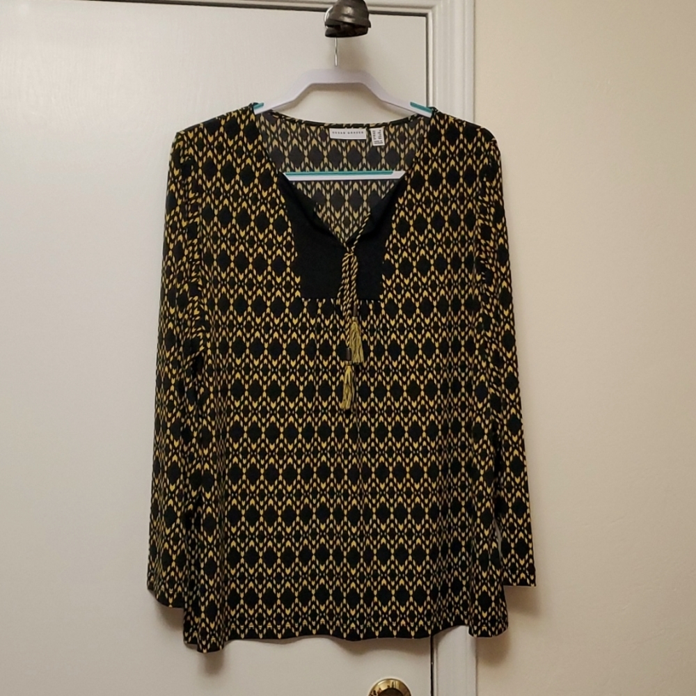 Susan Graver liquid knit top.